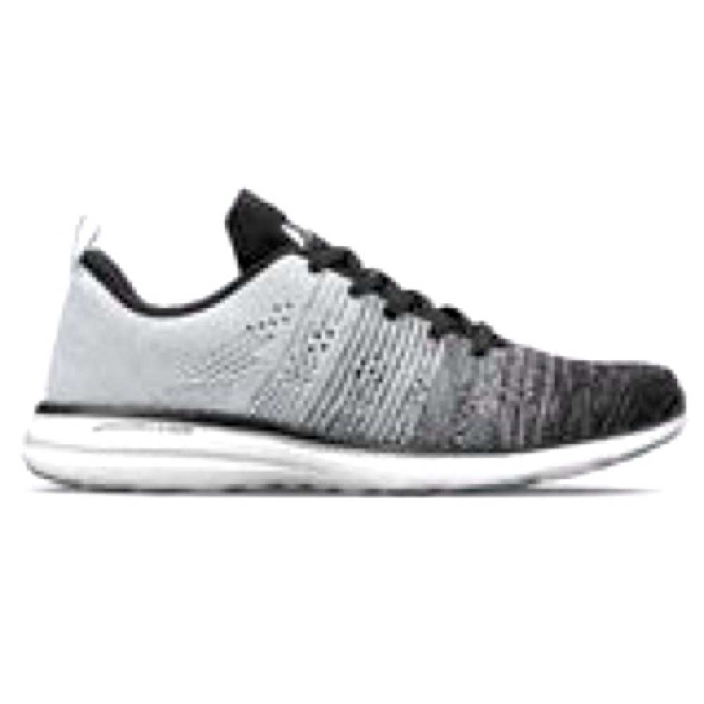 (NWT) apl Women's TechLoom Pro Black / Heather Grey size 10 - new in box